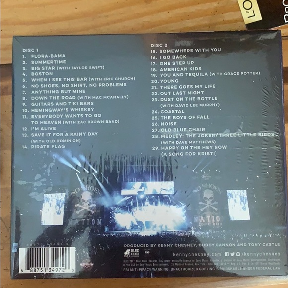 Kenny Chesney CD - Picture 2 of 2